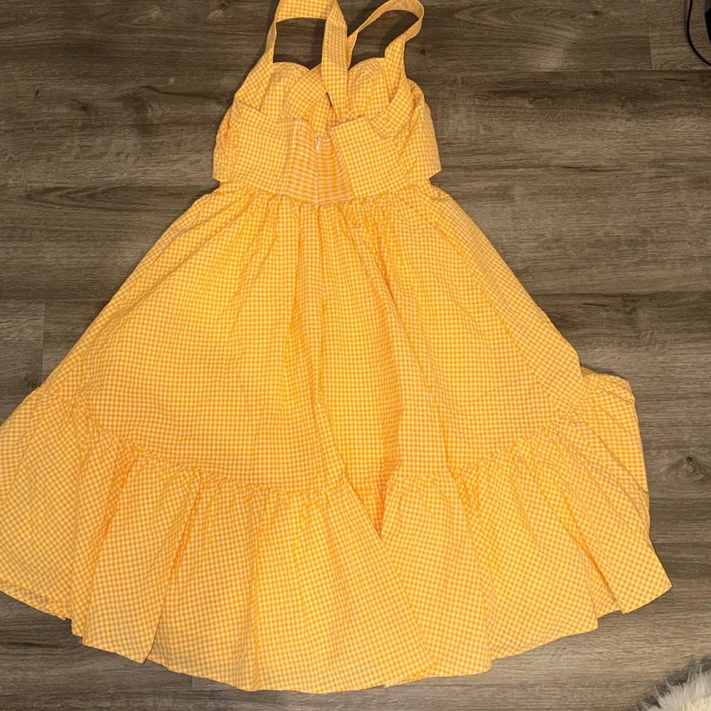 Maeve Halter Bow Front Midi dress - Picture 13 of 14